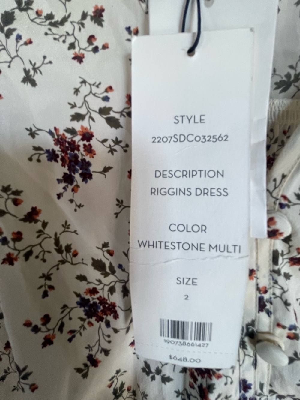 Veronica Beard Rigging Dress Whitestone - Picture 6 of 9